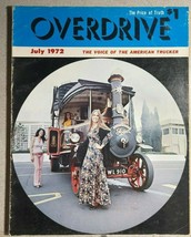OVERDRIVE vintage Trucking Magazine  July 1972 - £23.73 GBP