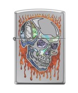 Zippo Lighter - Skull Fusion High Polish Chrome - 854089 - $46.40 CAD