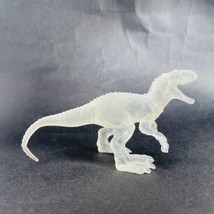 JURASSIC WORLD Mini Dino TRANSPARENT INDOMINUS REX 4&quot; Figure Mattel Blin... - £15.59 GBP