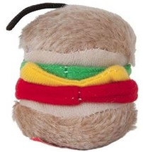[Pack of 2] Petmate Booda Zoobilee Hamburger Plush Dog Toy 1 count - £18.28 GBP