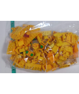 Sorted Lego yellows Assorted Bricks - 1/4 Pound Bags (A122) - £4.69 GBP