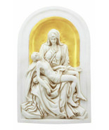 Michelangelo Saint Peter&#39;s Basilica La Pieta Wall Decor Lamentation Of Mary - $50.69 CAD