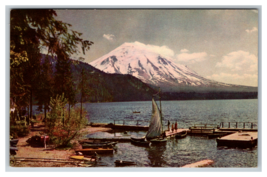 Mt Saint Helens from Spirit Lake Washington (pre eruption) Postcard Unposted - £3.83 GBP
