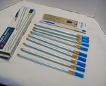 9 Vtg Faber Castell Eraser Stik Stick 7081-B Typewriter Brush Pencil Blu... - $29.69