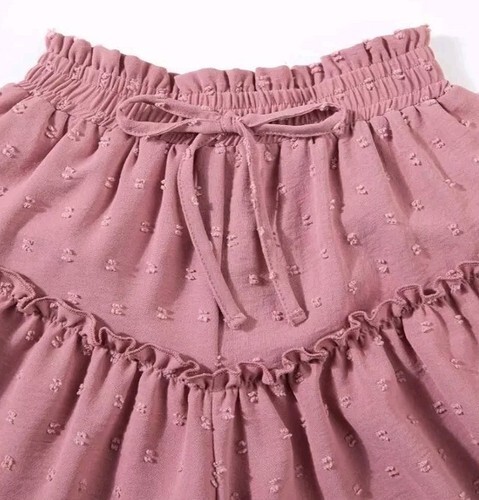 Girls Swiss Size 8-10 Dot Shorts Kid Paper Bag Shorts New With Tags Lot 6 Item image 4