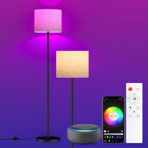 Smart Rgb Floor Lamp For Living Room,Works With Alexa &amp; Google Home Colo... - $88.99
