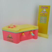 Barbie Ice Cream Shoppe Counter Menu Stand 1986 Doll Furniture Replaceme... - $5.53