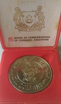 Singapore 1988 Year Of The Dragon $10 Silver Coin (Uncirculated) - $150.00