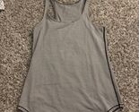 LULULEMON Black White Striped Cool Racerback Stretchy Athletic Tank Top ... - $24.99