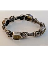 Esti Frederica 18k Gelbgold 925 Sterlingsilber Intaglio Station Armband - $13,363.37 MXN