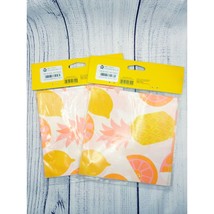 Outdoor grill BBQ picnic accessories paper basket liners citrus fruit 24ct - £3.98 GBP