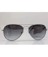 FRYE AND CO. Unisex Sunglasses Silver Aviators 100%UVA-UVB Sunlight Prot... - $320.94 MXN