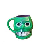 Day of the Dead DOD Sugar Skull Hand Painted Figural Handled Coffee Mug ... - $24.97 CAD