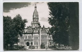 Court House Pittsfield Illinois Real Photo RPPC 1950s postcard - $7.43