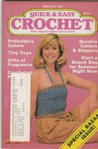 Quick &amp; Easy Crochet Volume II Issue 3 May-Jun 1987 crochet patterns - £2.37 GBP