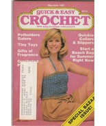 Quick &amp; Easy Crochet Volume II Issue 3 May-Jun 1987 crochet patterns - $2.97