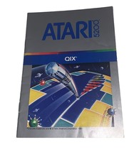 Atari 5200 Vtg 1982 Qix Video Game Manual Only - £7.67 GBP