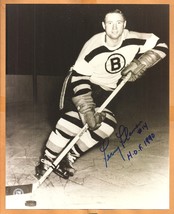 Boston Bruins Fernie Flaman HOF 1990 Autograph Signed Photo 8x10 (deceas... - £19.50 GBP