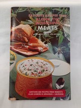 1966 Favorite Recipes from Along the Mississippi Meats Edition Arkansas &amp; LA - $12.82