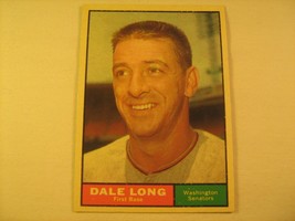 MLB Topps Baseball Card 1961 DALE LONG #117 [b5e5] - £1.87 GBP