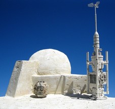 Star Wars Custom Built Tatooine Mos Eisley Moisture Vaporator V2 Prop Diorama - £400.96 GBP