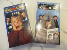 VHS Home Alone 1 and 2 movie set the lost in new york 2oth century fox - £31.45 GBP