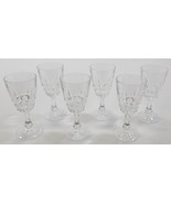 *N) Vintage Cristal d’Arques Pedestal Cordial Glasses - 4-1/4&quot; Tall - Se... - £19.45 GBP