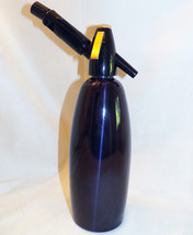 Vintage ISI Austria Soda Maker Spritzer Seltzer Siphon Bottle Purple 1 Liter - £36.27 GBP