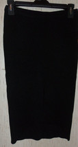 Nwt Womens Elle Runway Limited Edition Stretchy Black Knit Skirt Size Xs - £21.89 GBP