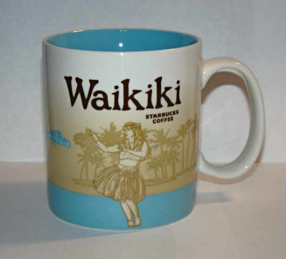 2011 STARBUCKS Global ICON Series - 16oz. Mug - Waikiki  - $65.00