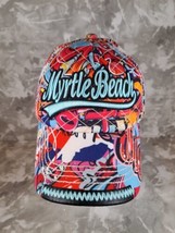 Robin Ruth Myrtle Beach Quilted Embroidered Graffiti Hat Cap - $14.50