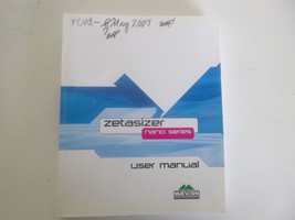 Malvern Zetasizer Nano Series User Manual - $38.75