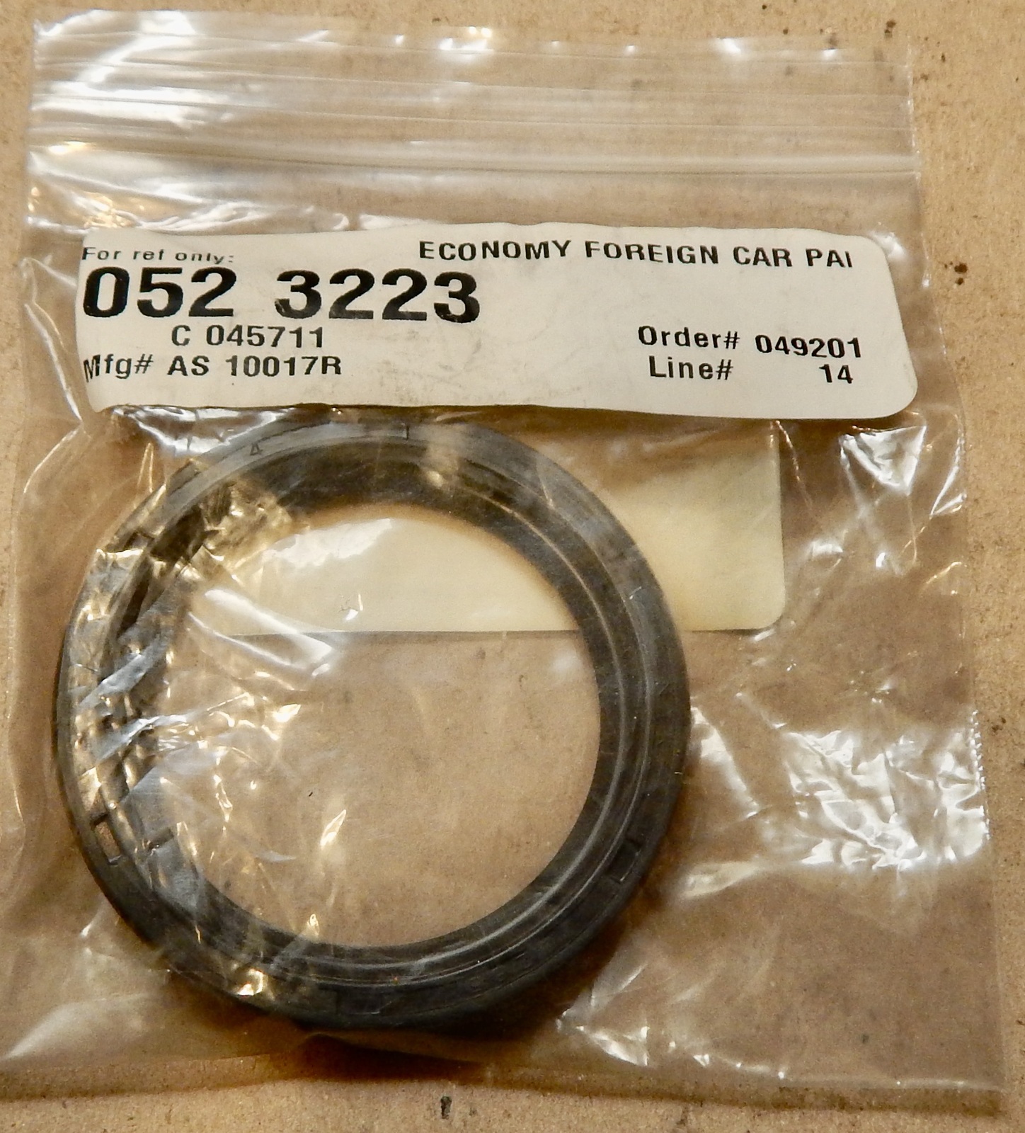 Wheel Seal Front 052-3223 Fits 77-92 Jaguar XJ6 XJS NIB C045711 AS 10017... - $2.89