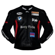 BMW 2023 Model Motorcycle Racing Jacket Motorbike-Biker-Riding Leather J... - £109.30 GBP