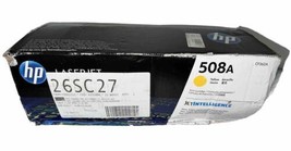 SEALED BOX GENUINE HP 508A CF362A Yellow Toner Cartridge for LASERJET M5... - £106.30 GBP