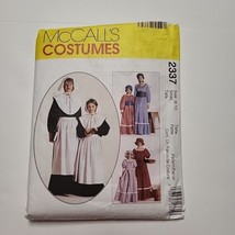 Mccalls Costumes Misses Size 8-10 Pilgrim Prairie Sewing Pattern Uncut - £10.27 GBP