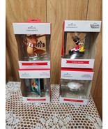 Hallmark Ornaments Christmas Lot of 4 New In Box - $746.15 MXN