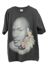Vintage Jordan Six Ring Rap T Shirt Mens Size XL 30x24 - £109.19 GBP