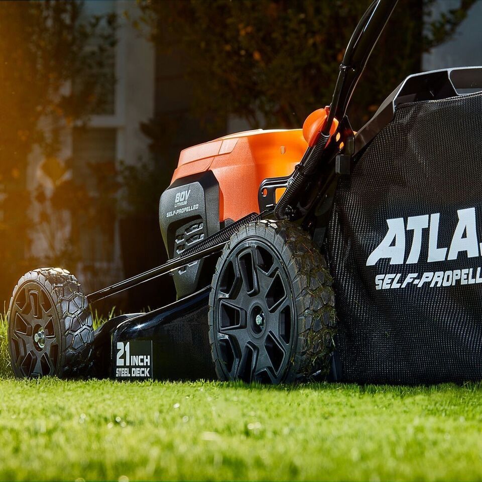Atlas cordless mower sale