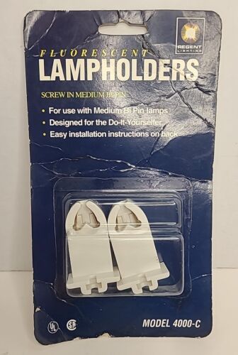 Regent Medium Bi Pen Fluorescent Lampholder 4000-C - $7.91