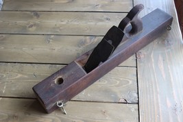 Antique Carpentry Wood Workers Plane Use in Old Bar Decor Worn - $29.70