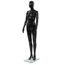 vidaXL Full Body Glossy Black Mannequin 68.9 inches Adjustable Poseable Display - $5,151.55 MXN