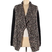 Lucky Brand Wool Blend Brown Black Cardigan Small - £20.23 GBP