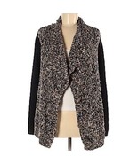 Lucky Brand Wool Blend Brown Black Cardigan Small - £19.85 GBP