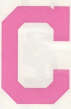 Pink Cleveland Indians fire helmet window decal sticker up to 12 inches - £2.77 GBP+