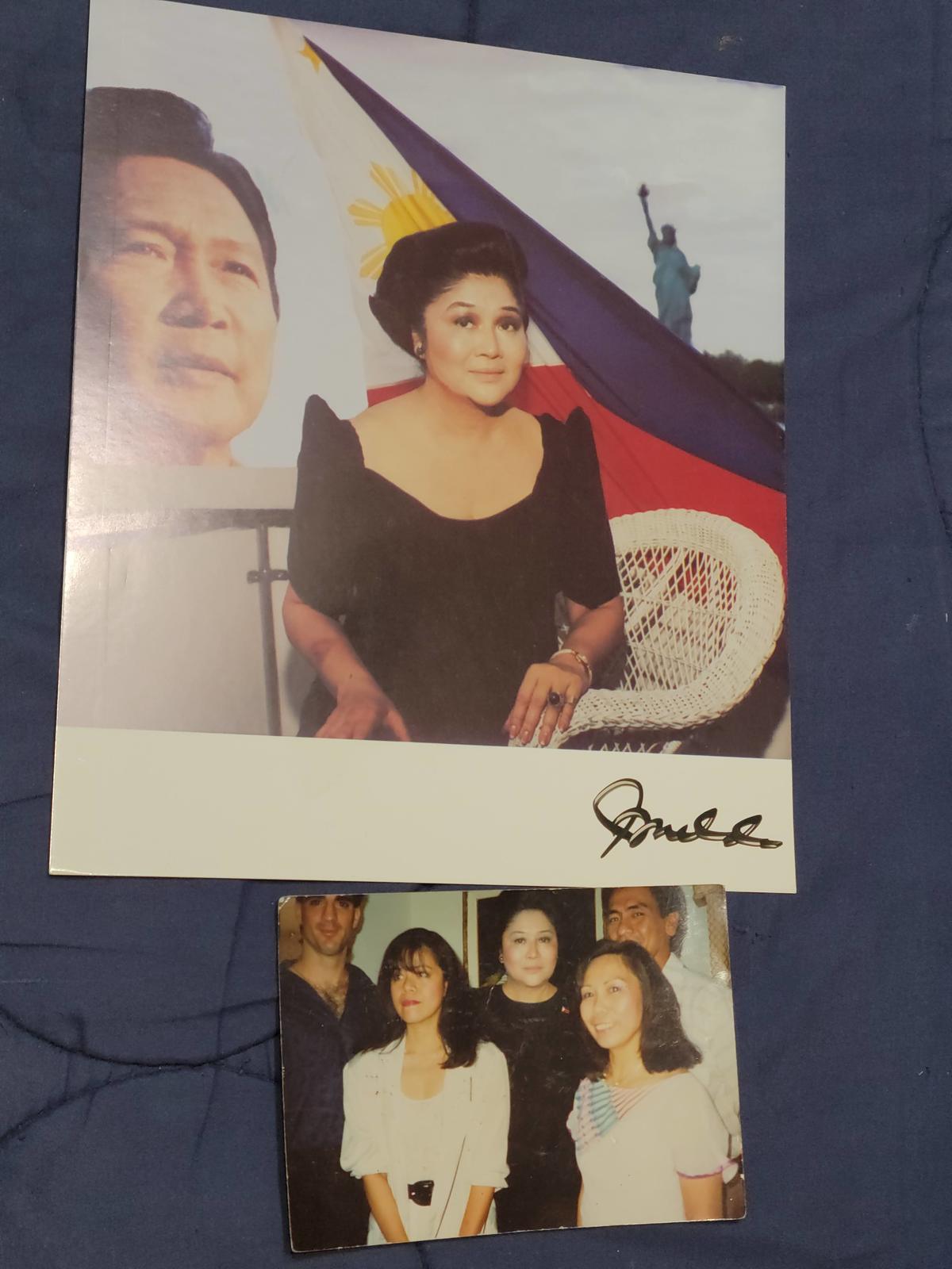 Imelda marcos signature NO C.O.A, REQUIRED - $20.00