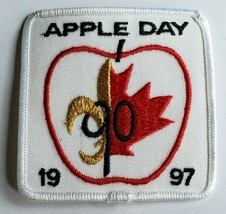 1997 Apple Day Boy Scouts Canada Cubs Sew On Patch Scout Event Fraternal Kids - £7.86 GBP