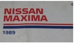 1989 89 Nissan Maxima Service Repair Shop Manual Factory Oem Book Dealership X [ - $33.80