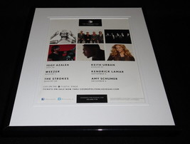 2014 Cosmopolitan Vegas Framed 11x14 ORIGINAL Advertisement Amy Schumer K Lamar - £27.05 GBP