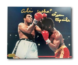 Leon Spinks Signed 8x10 Photo Inscribed &quot;Ali Who?&quot; Michael 8x Muhammad Ali #2 - £50.34 GBP